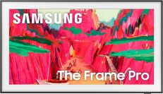 Samsung The Frame Pro with painting on screen