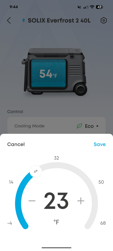 a screenshot of the anker solix everfrost 2 app