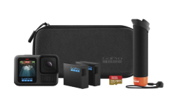 GoPro HERO13 action camera, case, and accessories
