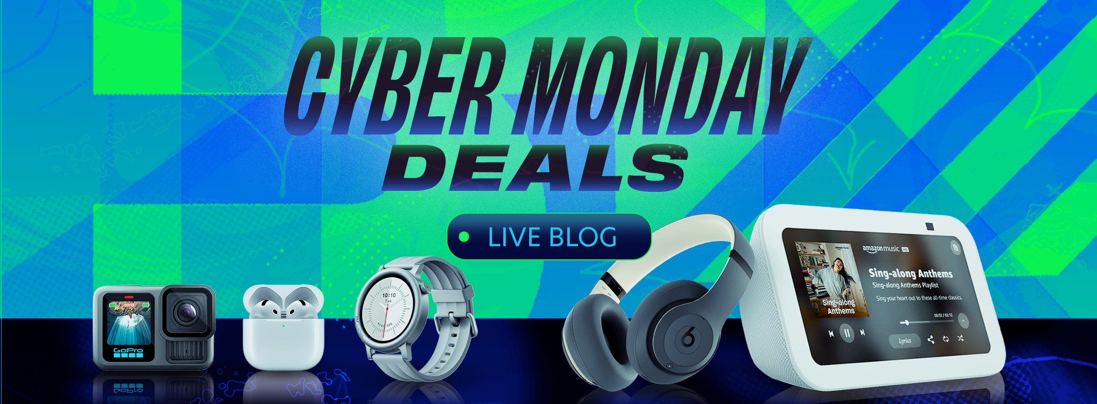 Selection of Cyber Monday products