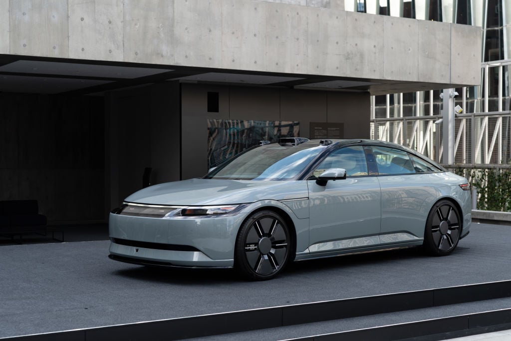 Sony Afeela car at CES 2025