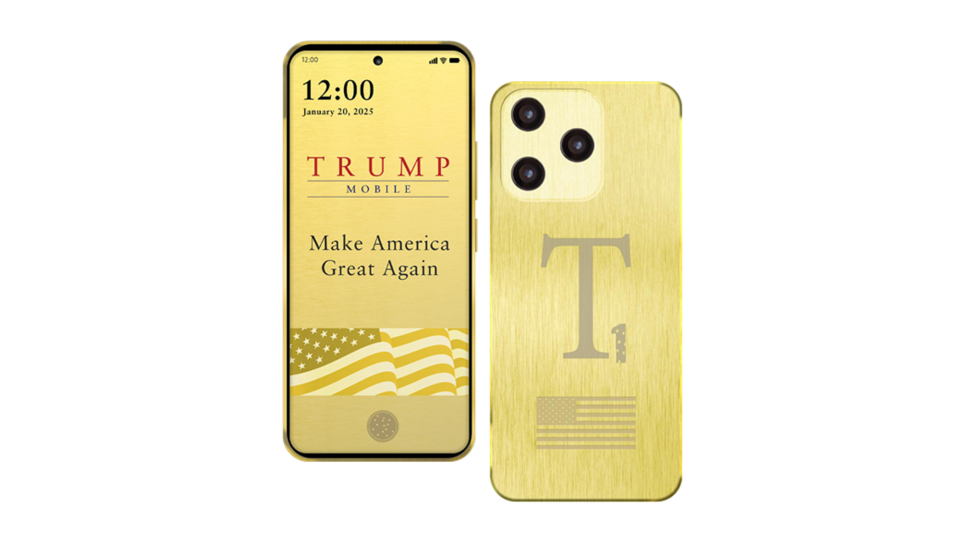 Trump Mobile's T1 smartphone.