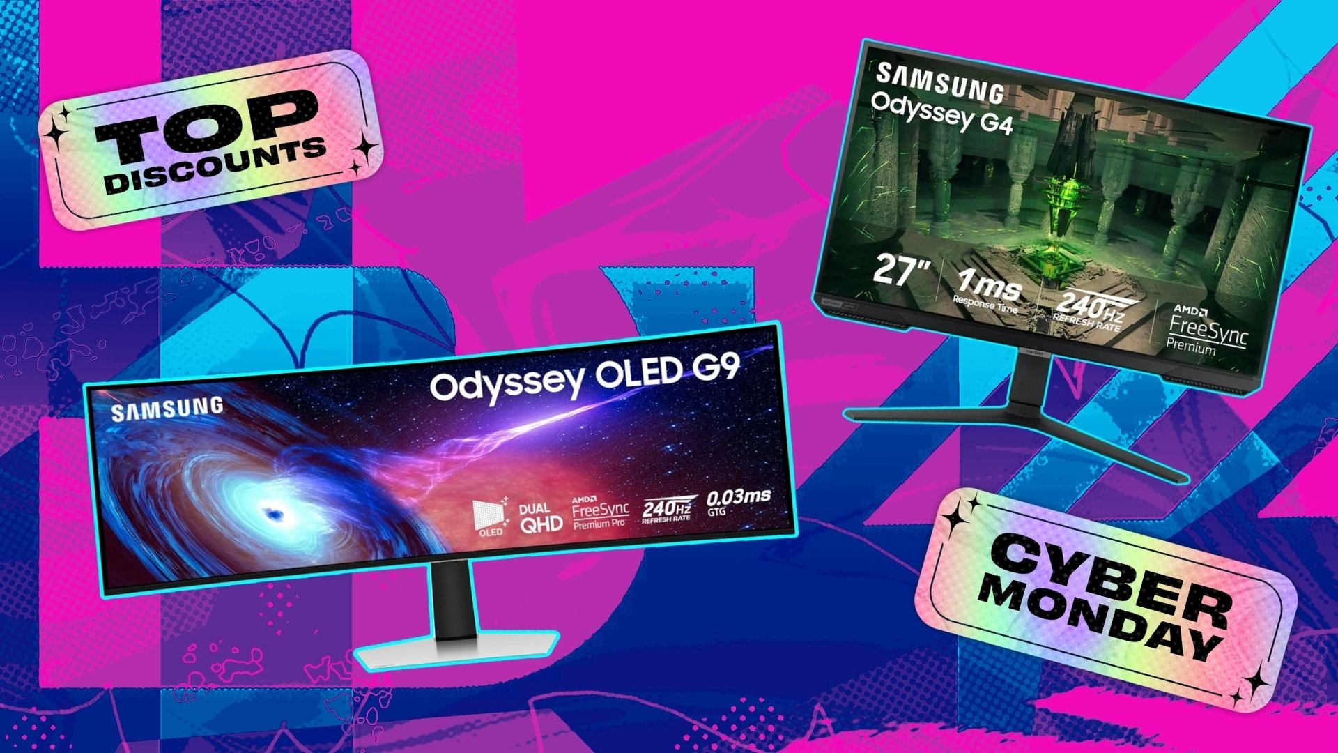 Samsung Gaming Monitors Cyber Monday Deal