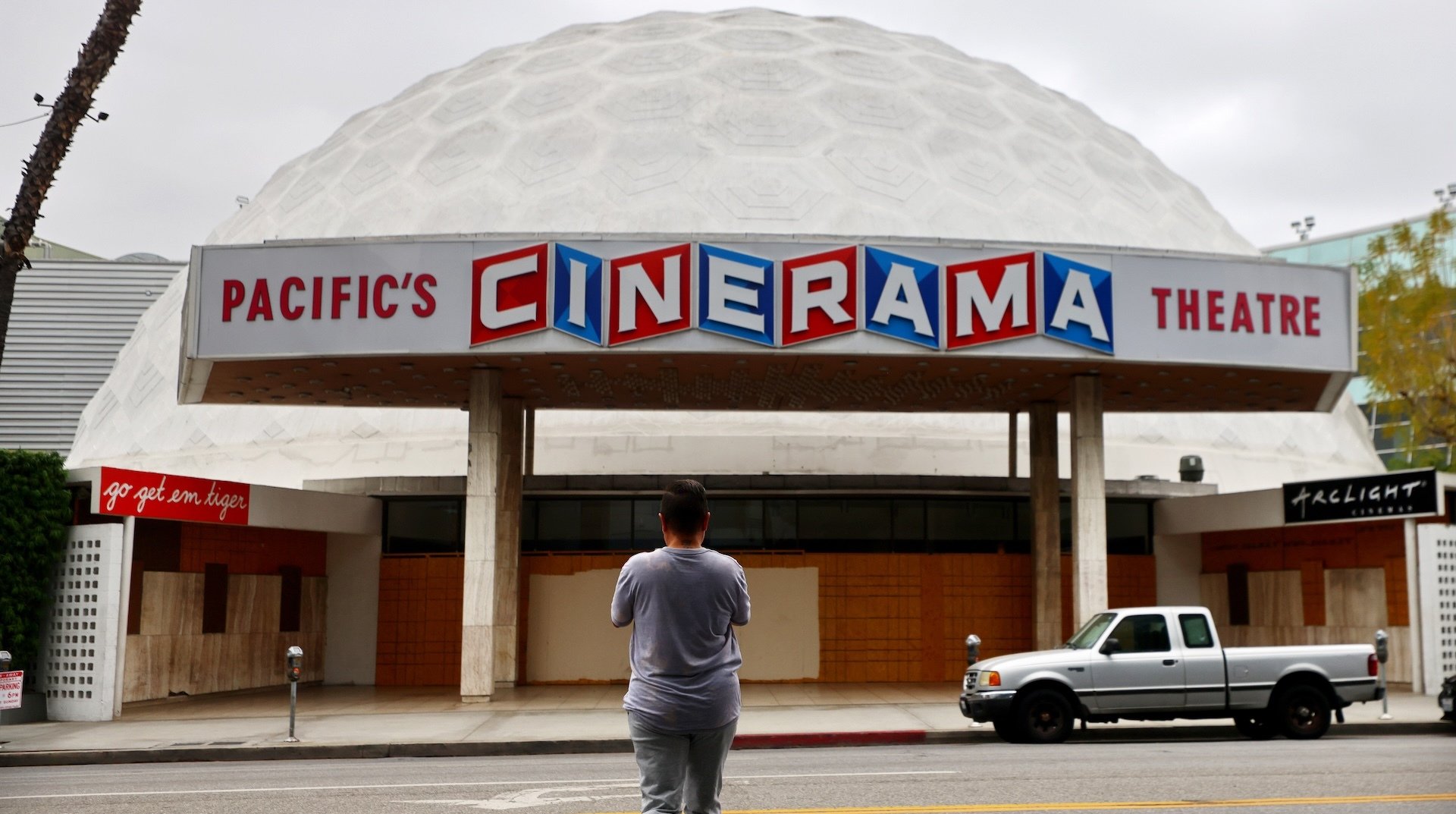 The Cinerama Dome in Los Angeles, Calif.