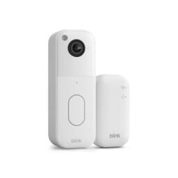 Blink Video Doorbell Wireless (2nd Gen, White) + Sync Module Core