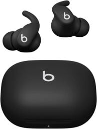 black pair of powerbeats fit