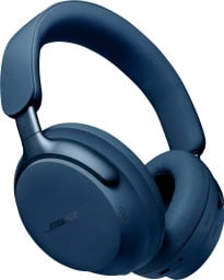 Bose QuietComfort Ultra headphones (1st Gen) in lunar blue