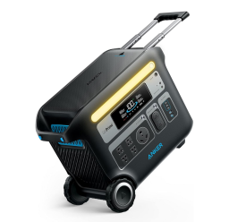 Anker Solix F2000 portable power station on white background