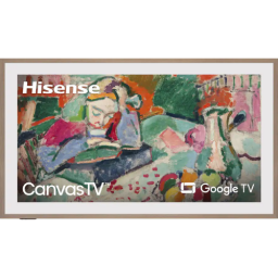 the Hisense 55-inch S7 Series CanvasTV 4K QLED TV