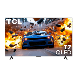 TCL 4K QLED TV on white background