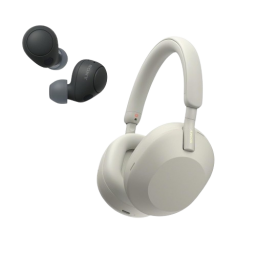 Sony WH-1000XM5 headphones + Sony WF-C700N earbuds