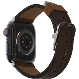 OtterBox leather watch band on Apple Watch