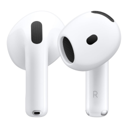 Apple AirPods 4 with ANC on white background