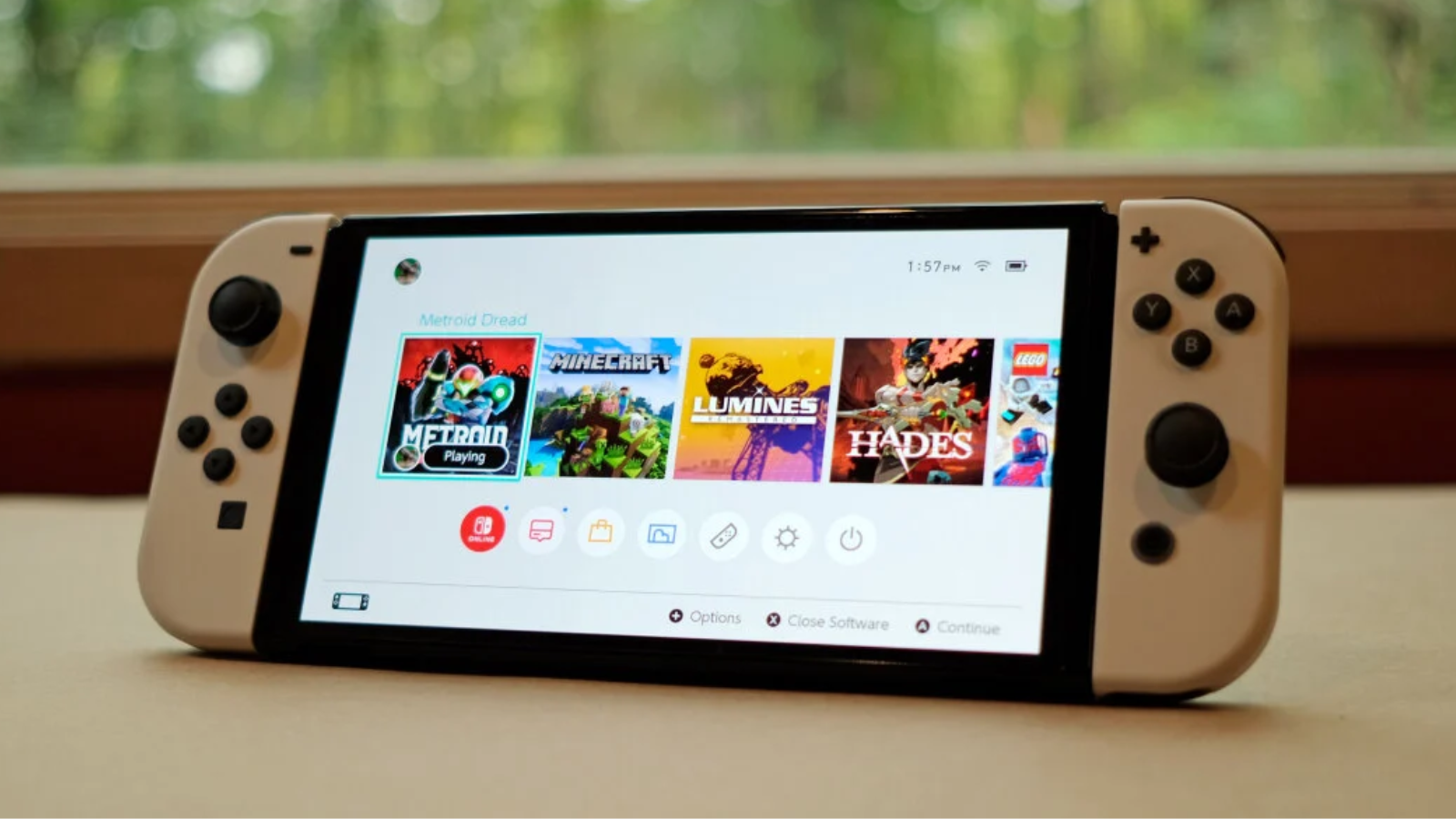 a nintendo switch - oled model