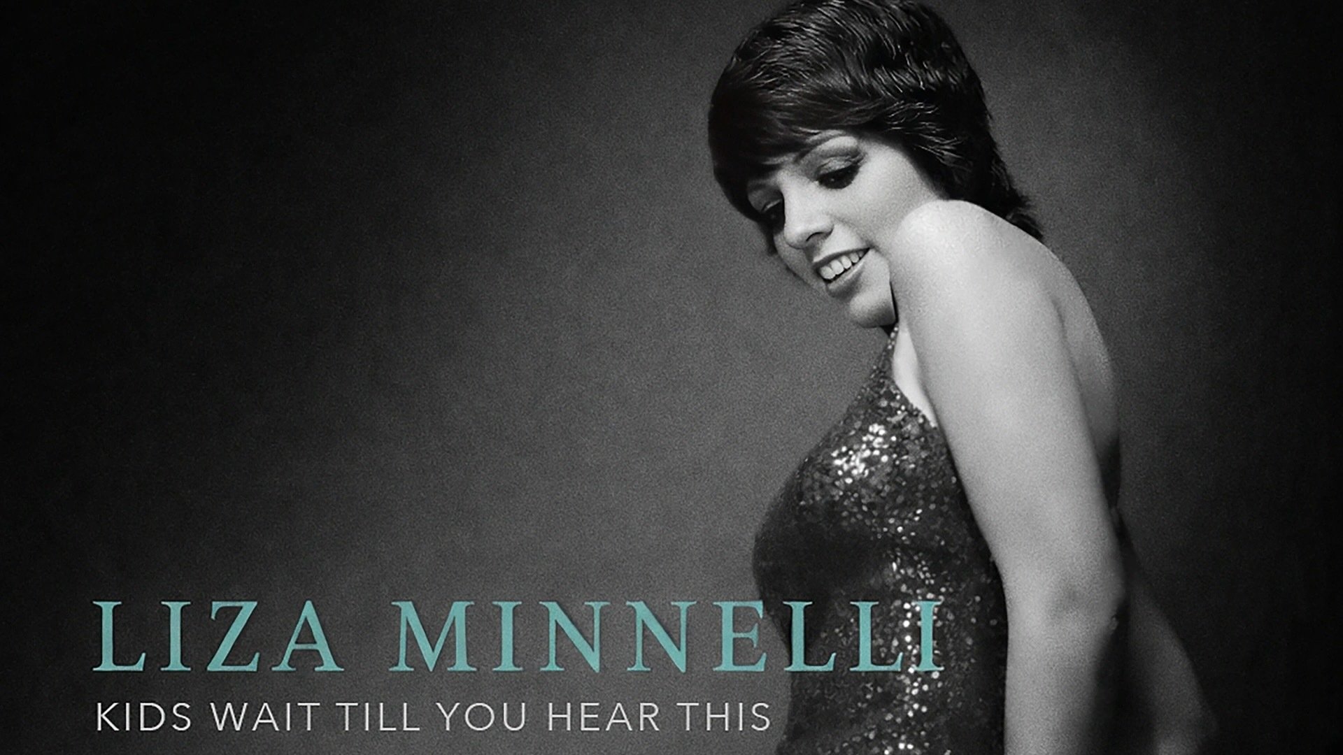 a young liza minnelli appears in the cover art for a new AI music track 'kids wait til you hear this'