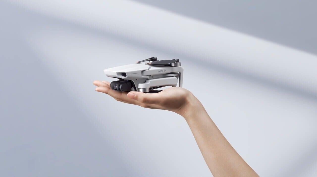 The DJI Mini 4K drone