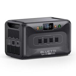 BLUETTI Solar Generator Apex 300 (2025 New), 2764.8Wh LFP Battery Backup with 6 3840W AC Outlets (7680W Surge), Simultaneous 120V/240V Output & Black Start, Modular Power for Home, RV and Emergencies