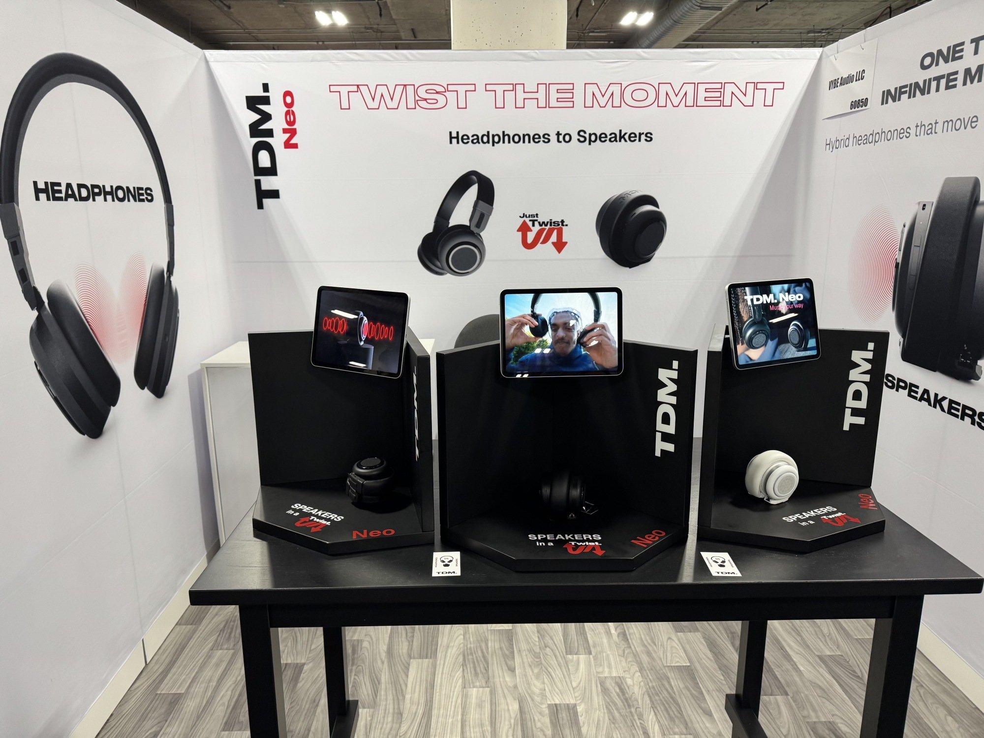 TDM's CES 2026 booth