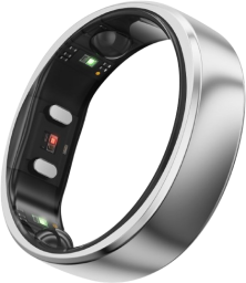 RingConn Gen 2 smart ring in silver