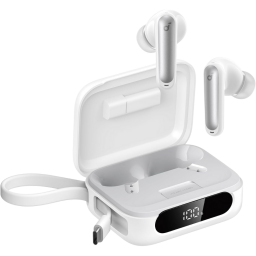 A pair of Soundcore P41i earbuds