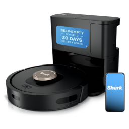 Shark AV2501AE AI robot vacuum on white background