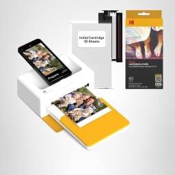 Kodak Dock Plus 4PASS Instant Photo Printer Bundle