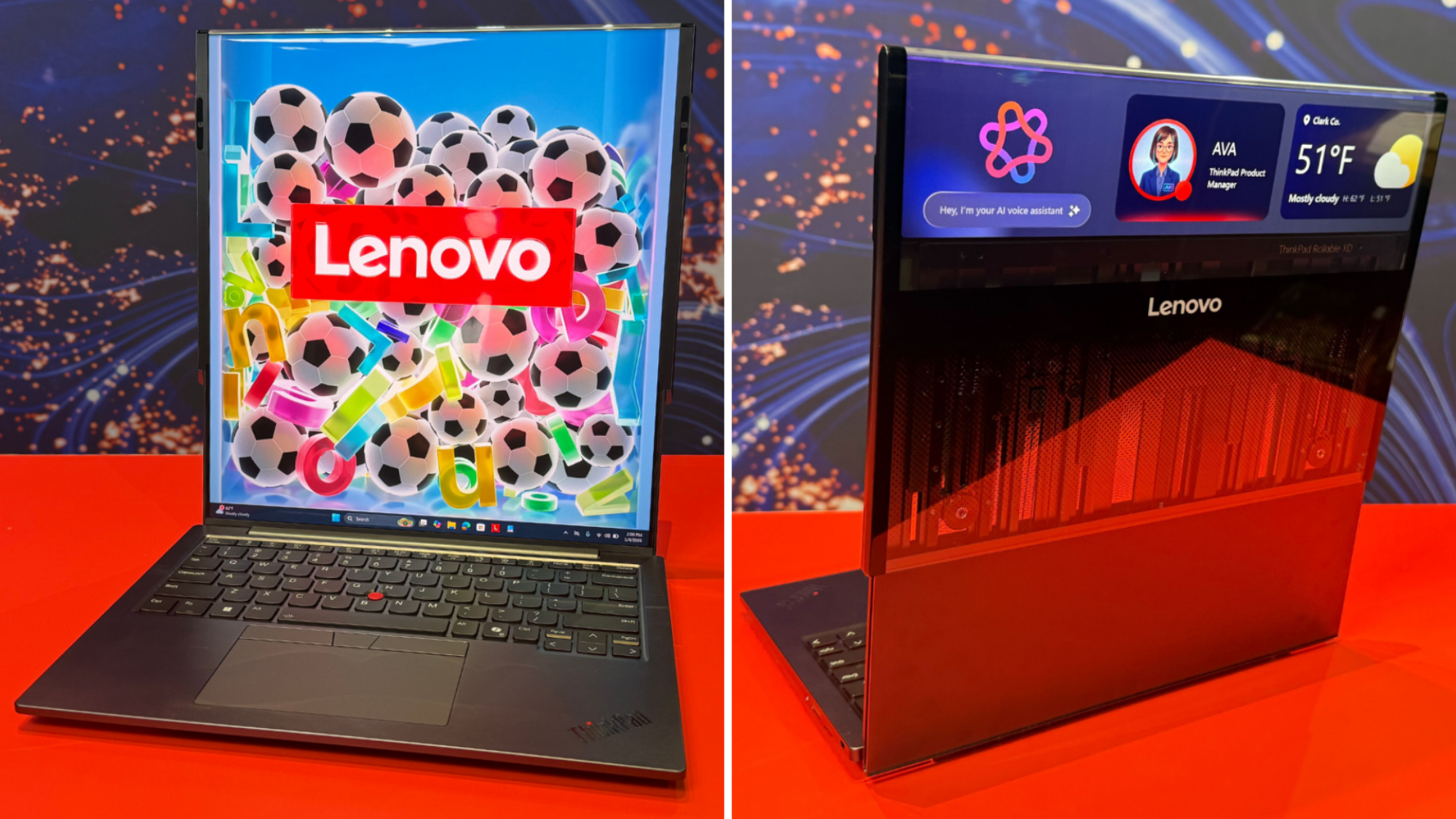 the lenovo thinkpad rollable xd