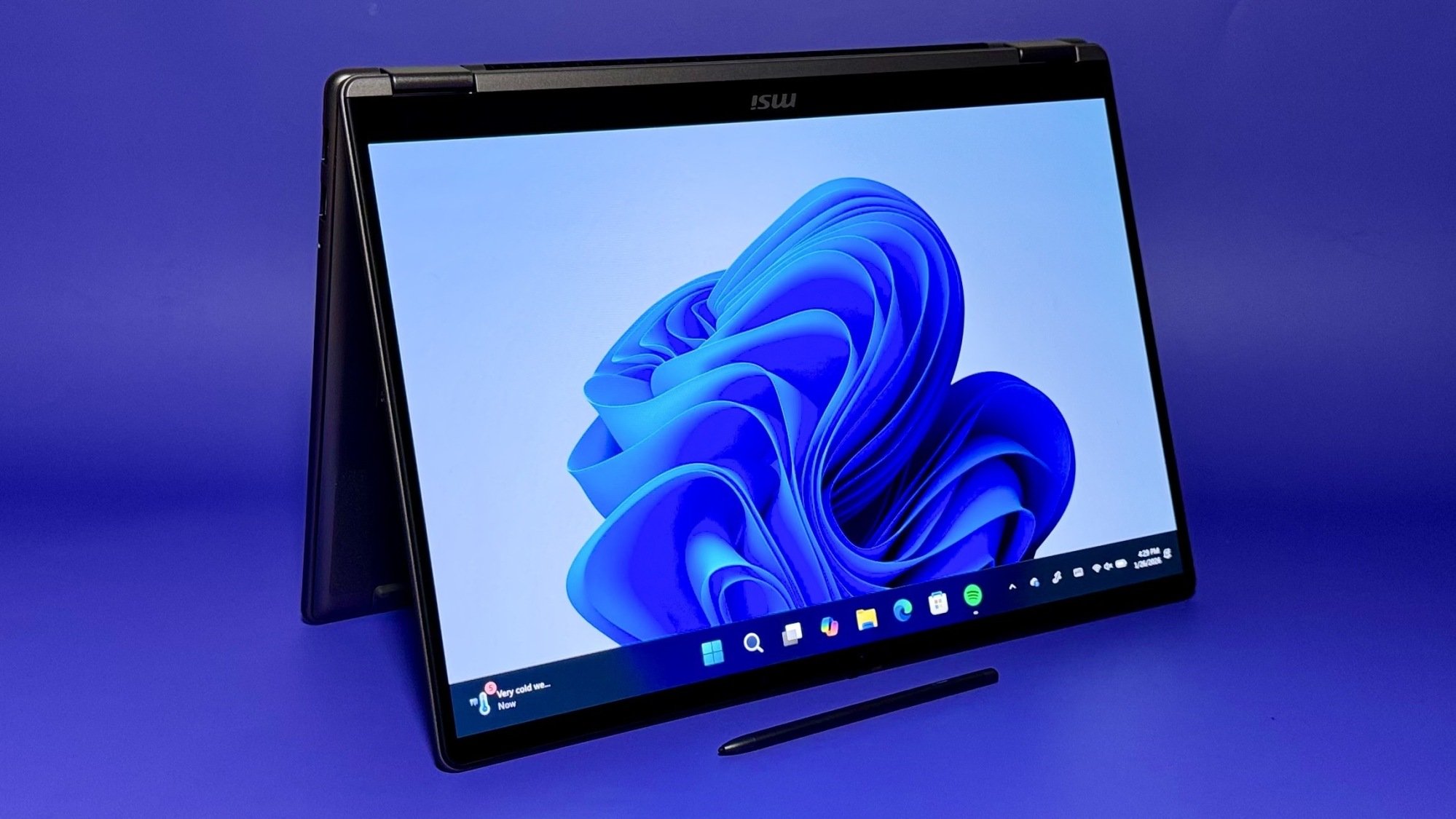 the msi prestige 14 flip ai+