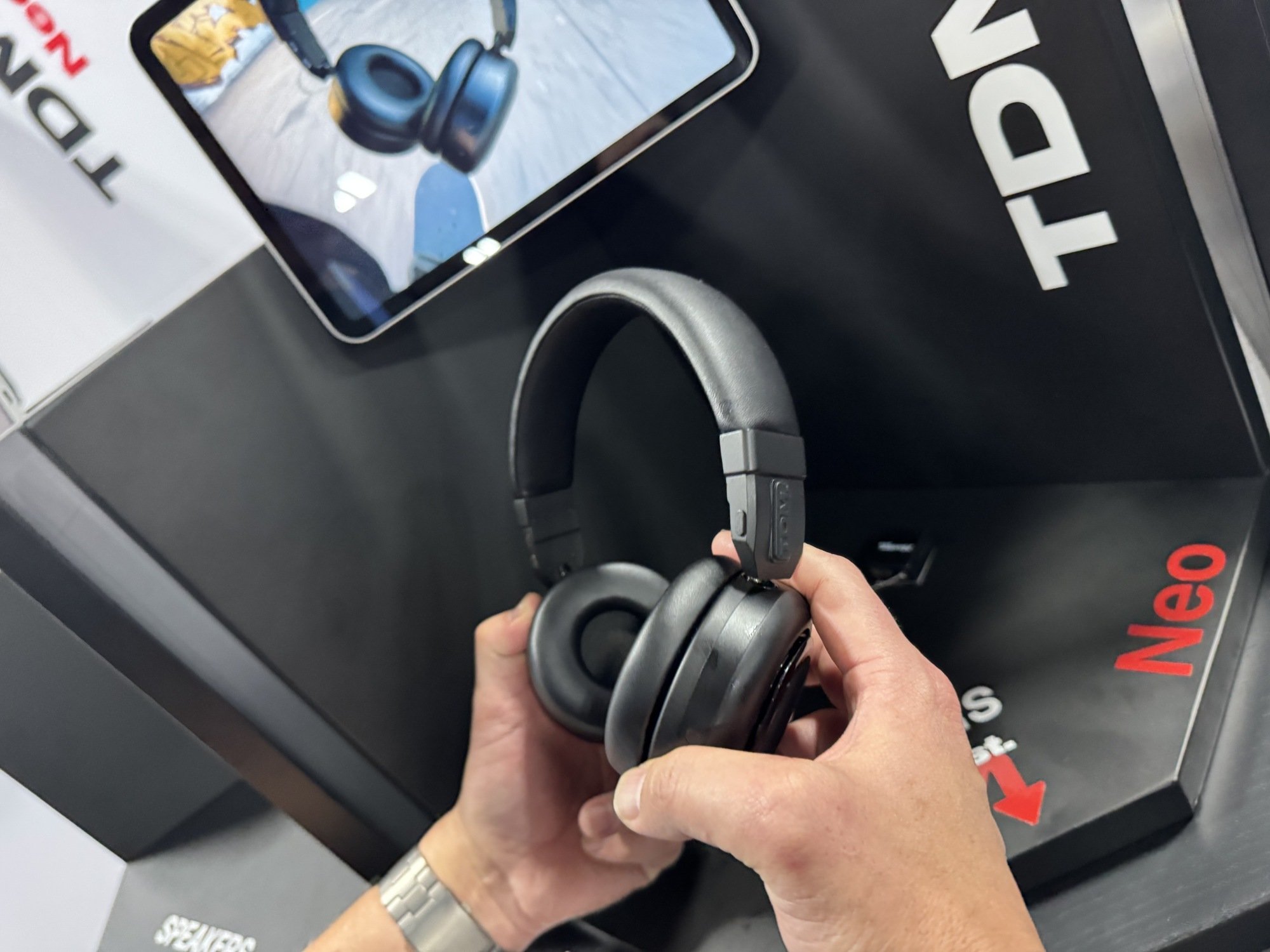 TDM Neo Hybrid Headphone Speakers as headphones