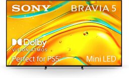 sony bravia 5 55-inch tv against a white background