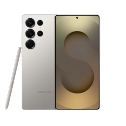 Samsung Galaxy S25 Ultra on white background