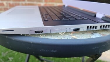 right side ports of framework laptop