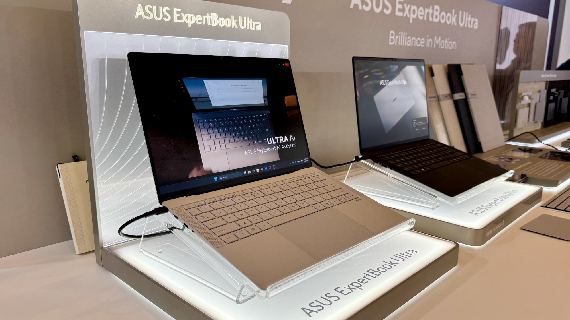 The Asus ExpertBook Ultra at CES 2026.