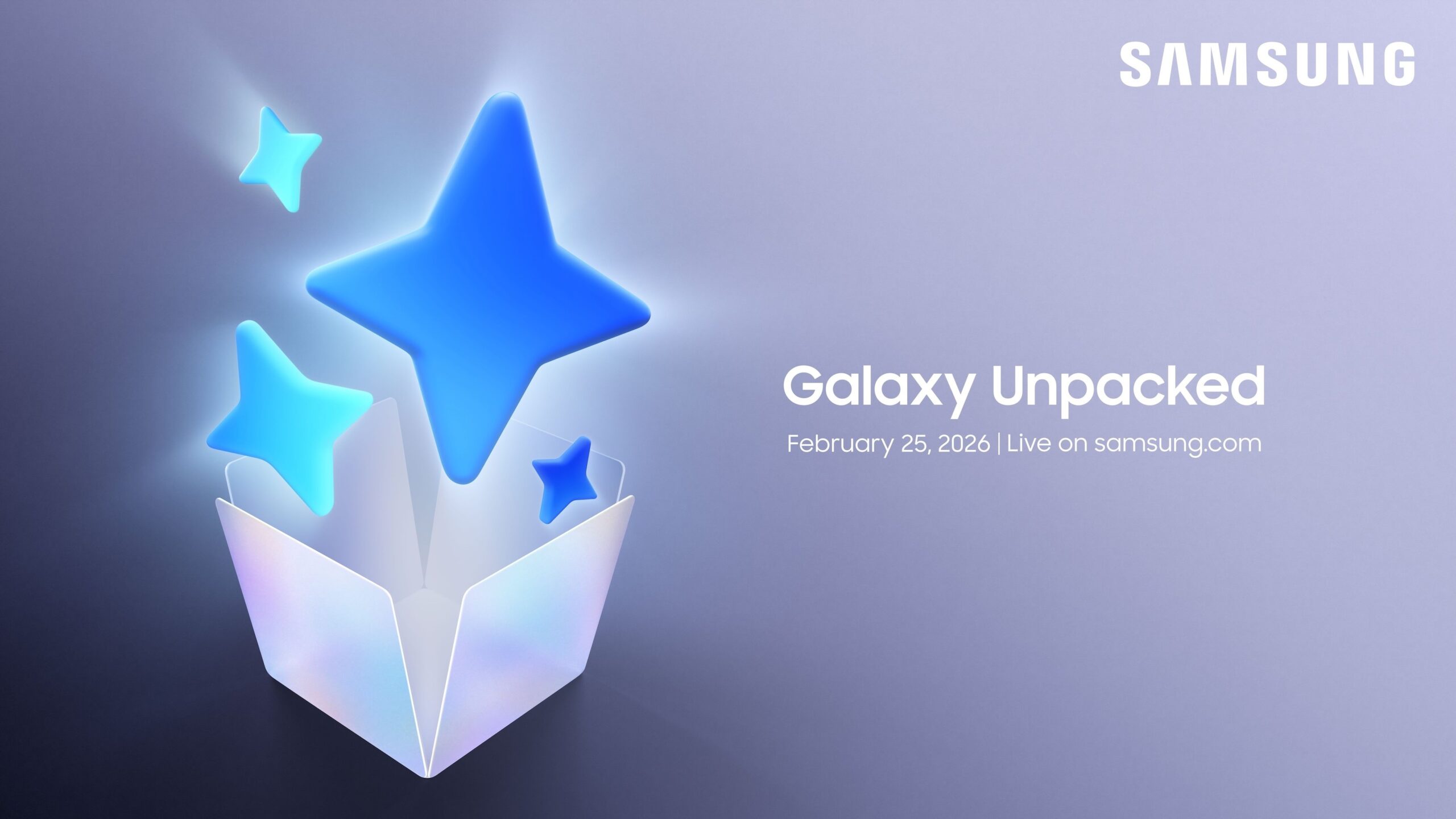 Samsung Galaxy Unpacked invitation image