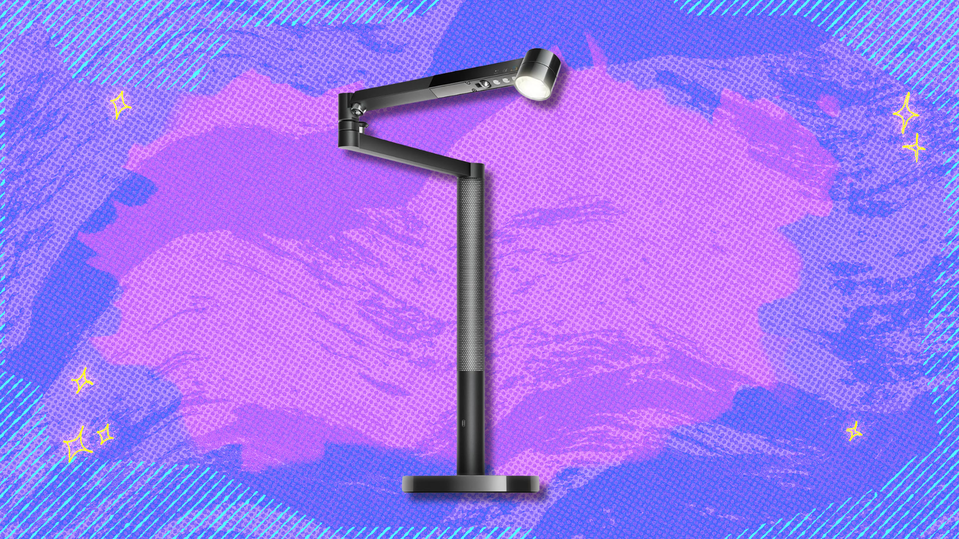 Dyson Solarcycle Morph on purple and pink abstract background