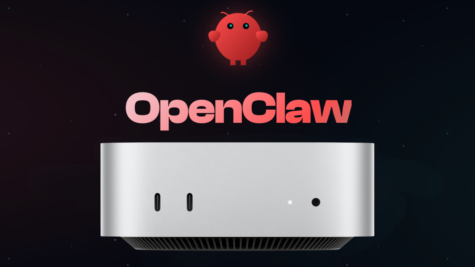 The OpenClaw Logo and a Mac Mini