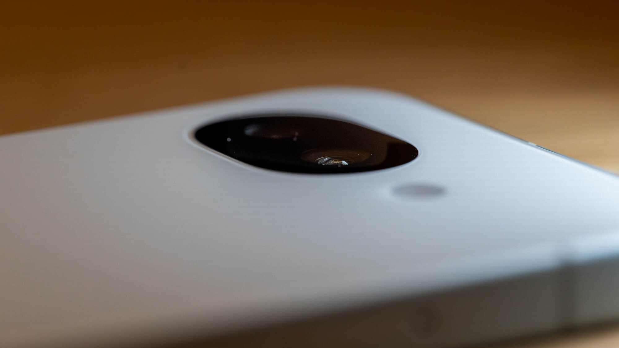 Google Pixel 10a backside with flush camera lens