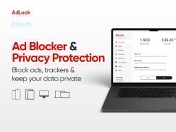 AdLock Ad Blocker Premium Plan: Lifetime Subscription