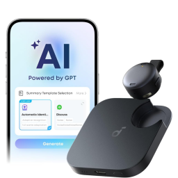 The Soundcore Work voice recorder