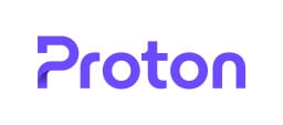 proton logo against a white background