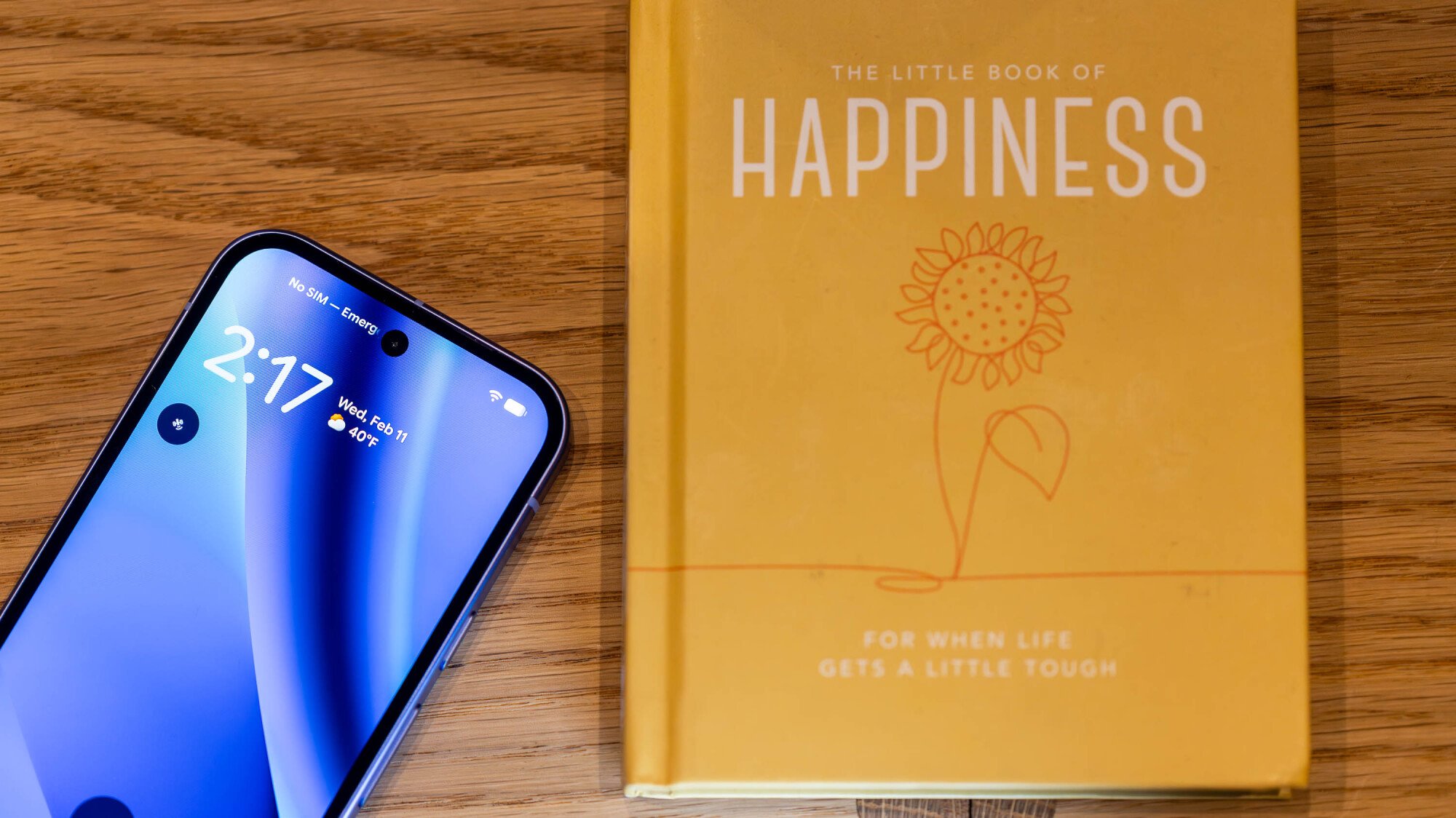 Google Pixel 1a next to book