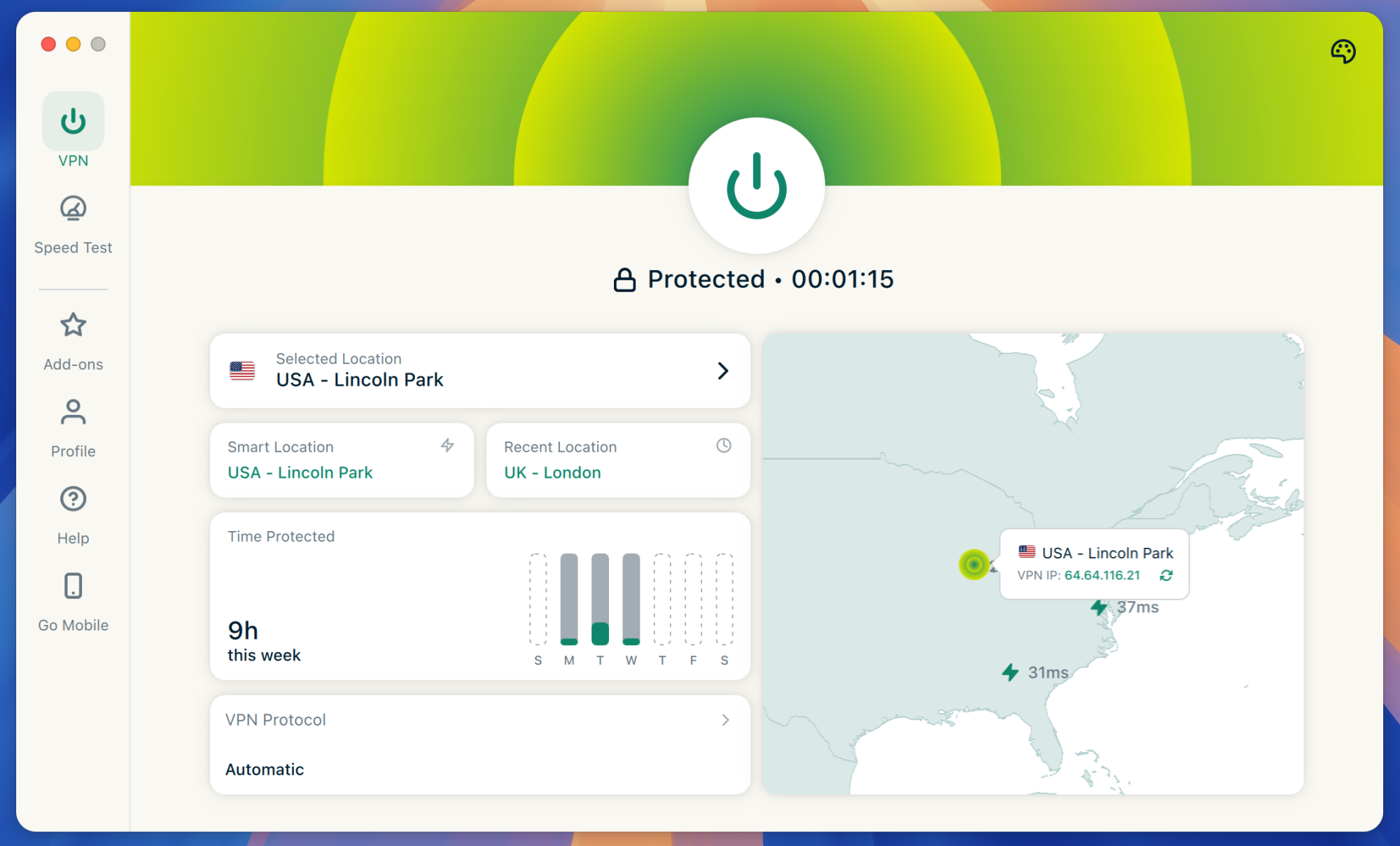 the expressvpn desktop app for macos