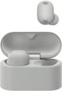 white sony earbuds