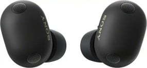 black sony earbuds