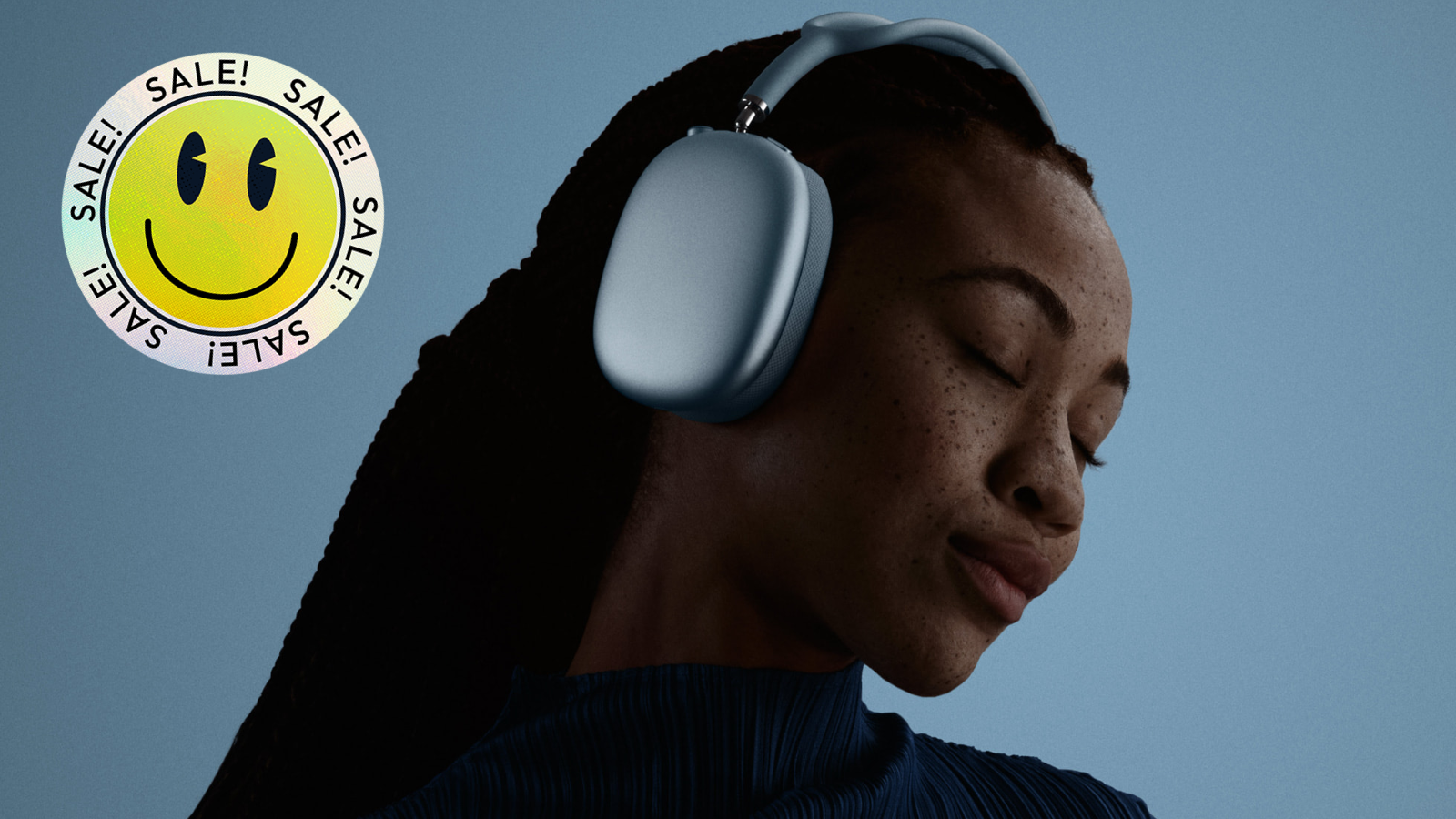 a woman wearing the apple airpods max 2