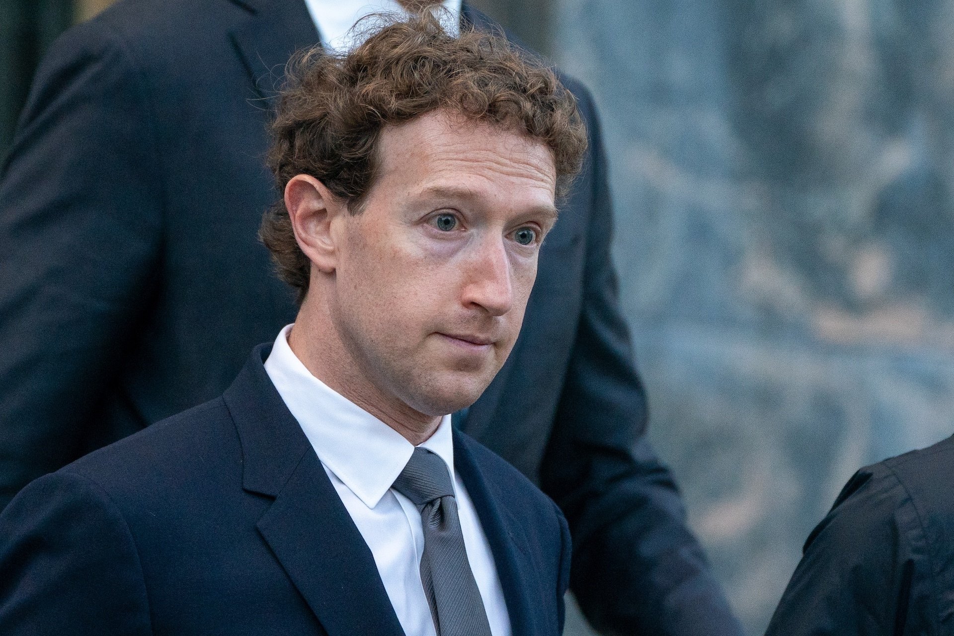 Meta CEO Mark Zuckerberg appears outside of LA courthouse after testifying in social media addiction trial.