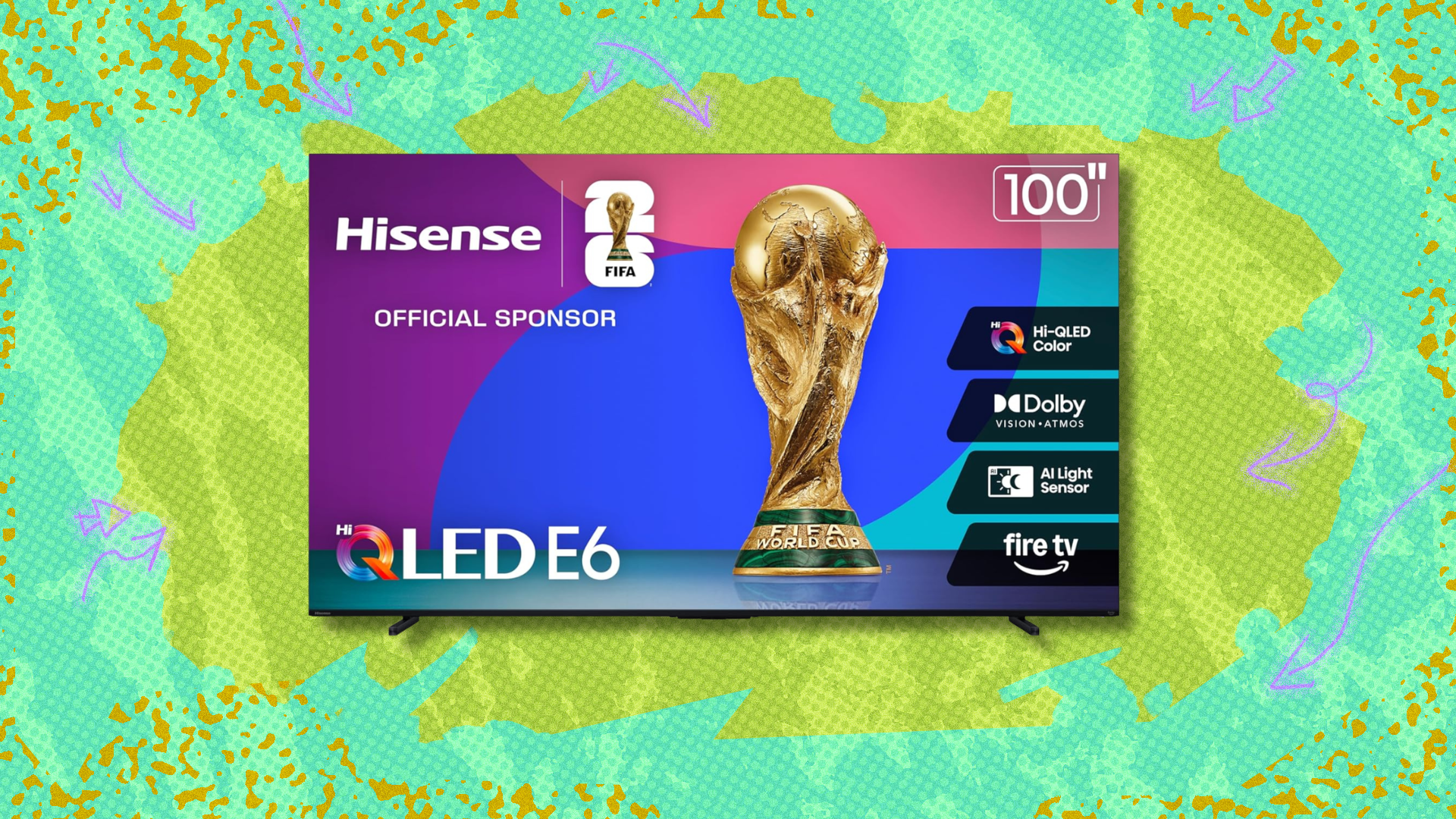 Hisense 100-inch E6 Series TV
