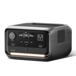 EF ECOFLOW Portable Power Station RIVER 3 Plus, 286Wh LiFePO4 Battery, 3 Up to 1200W AC Outlets, <10 MS UPS, Expandable to 858Wh, <30 dB Quiet, 1Hr Fast Charging Solar Generator for Outdoor Camping/RV