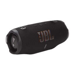 JBL Charge 6 Portable waterproof Bluetooth speaker with a removable carrying strap (Black)
