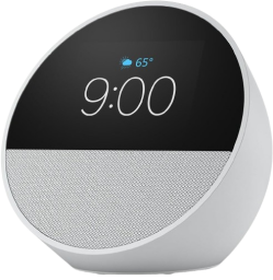amazon echo spot in white